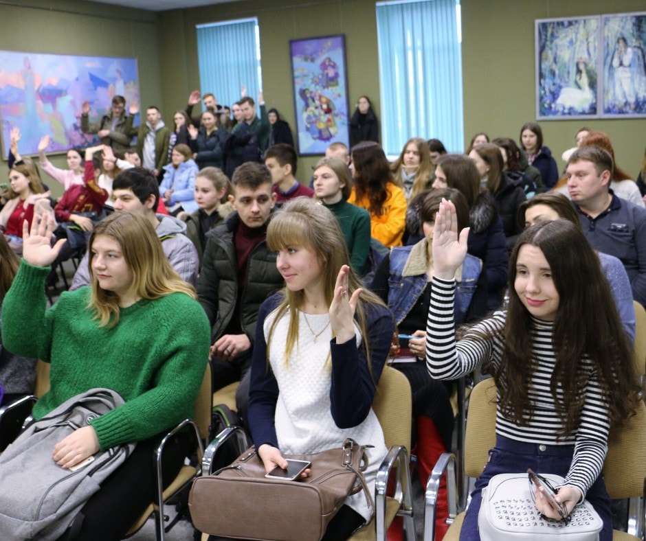 Зустріч студентів з радницею EducationUSA в Україні Неллі Петлик
