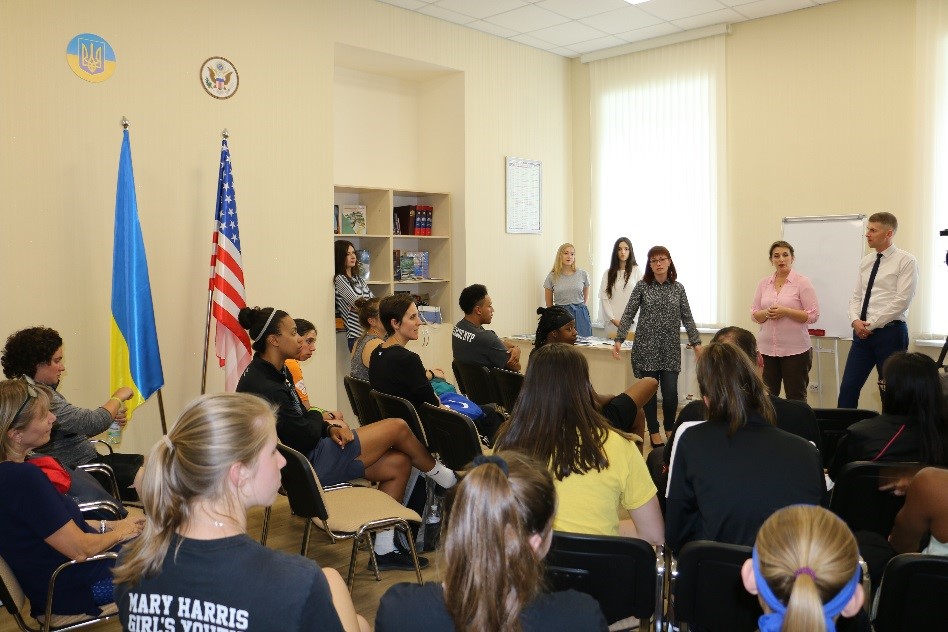 The Programme of the Embassy of the United States of America in Ukraine “Youth Leadership Through Sports” in Poltava National Technical Yurii Kondratyuk University (PoltNTU)