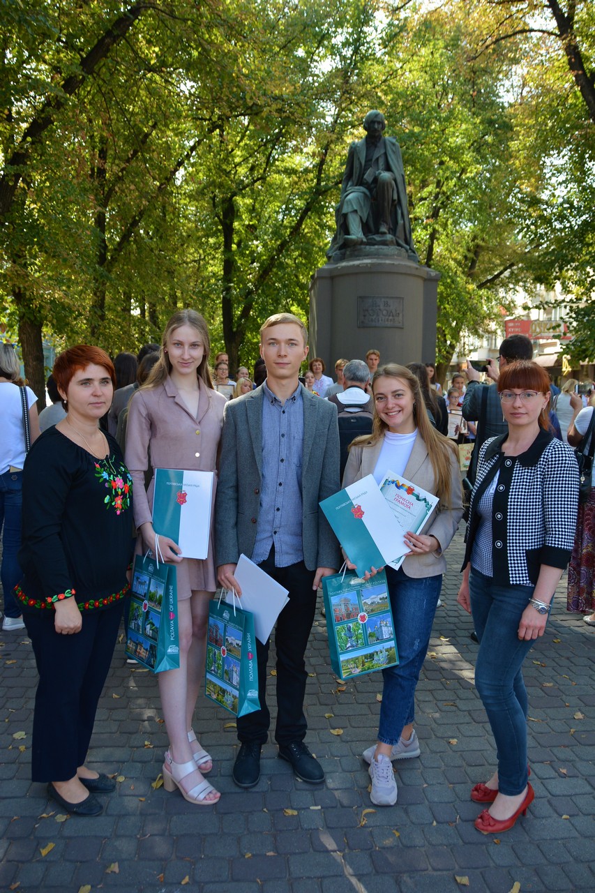 Three Students Of Yuri Kondratyuk Poltava Polytechnic Awarded For Creative Work And Popularization Of Famous Writer’s Works