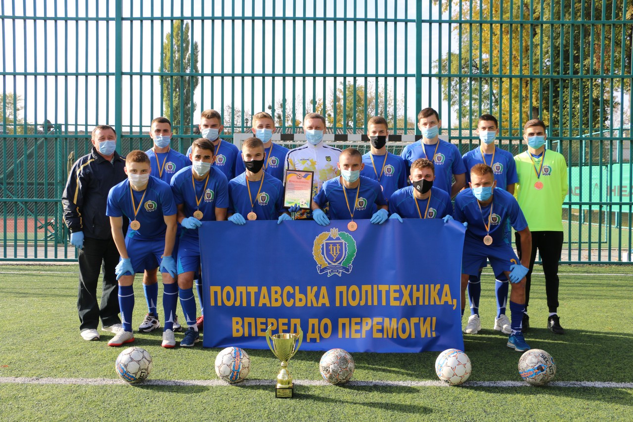 Команда політехніки увійшла до ТОП-5 найсильніших студентських футбольних команд України