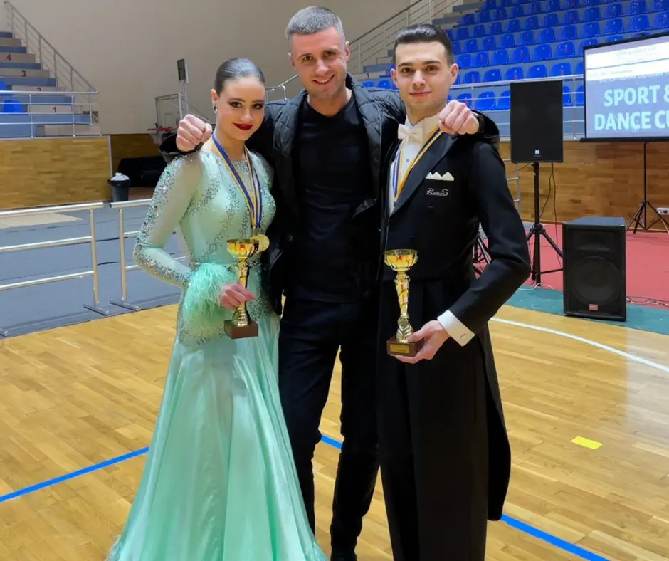 Студент  ННІФЕМ виборов золоту нагороду на престижному конкурсі зі спортивних бальних танців