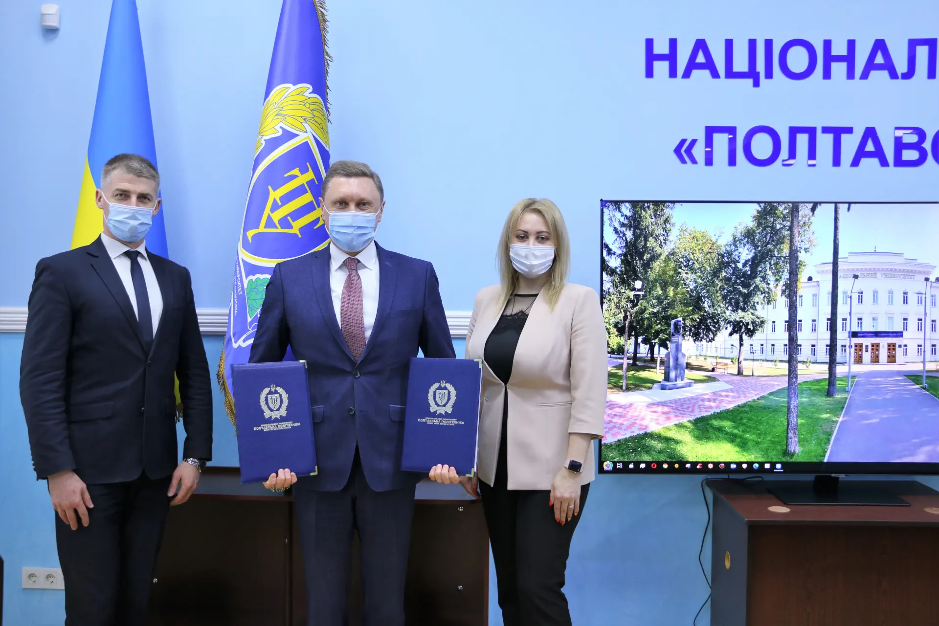 Polytechnic Signs the Memorandum on Cooperation with Cherkasy State Technological University