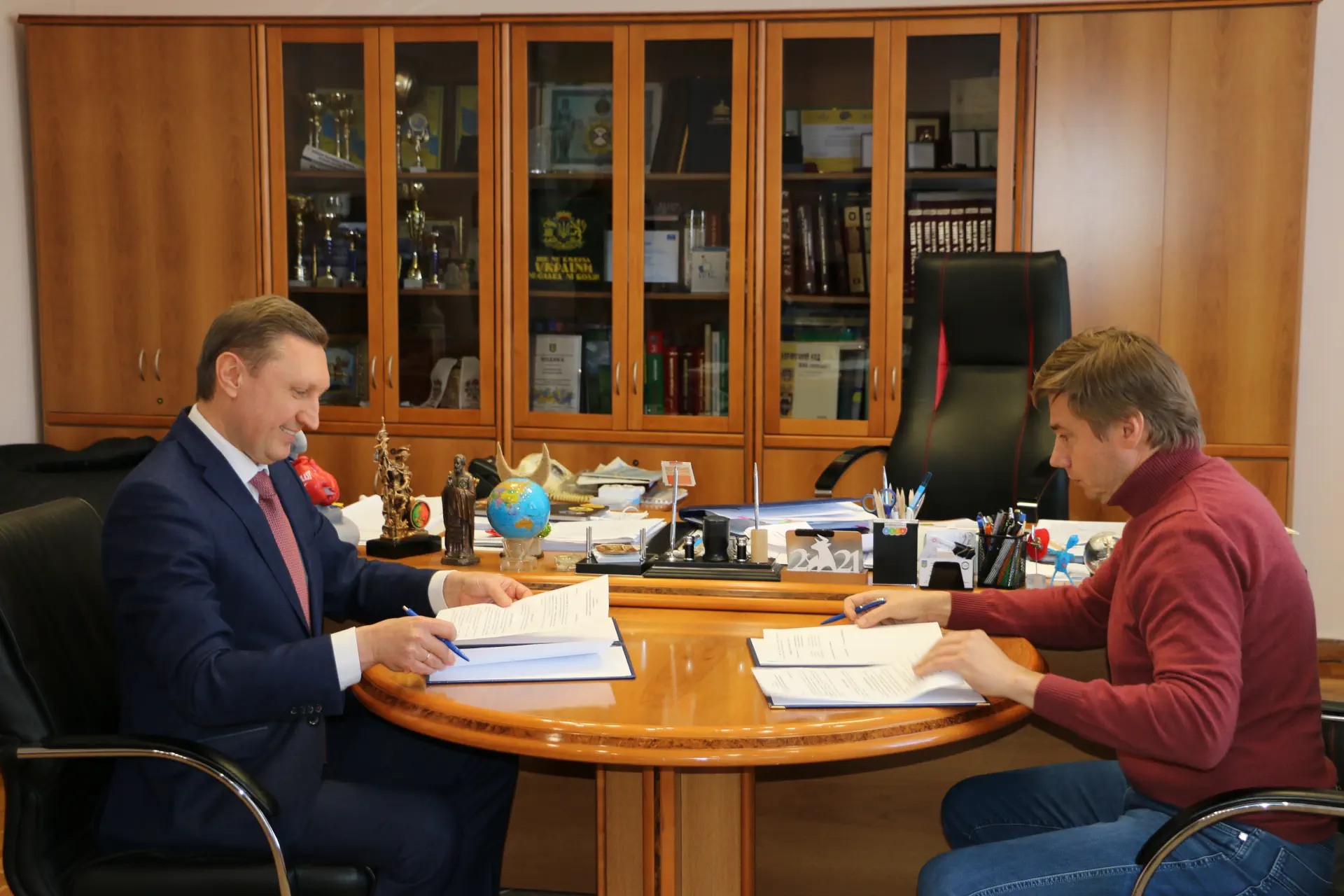 University Signs a Contract on Cooperation with Poltava Oblast Council