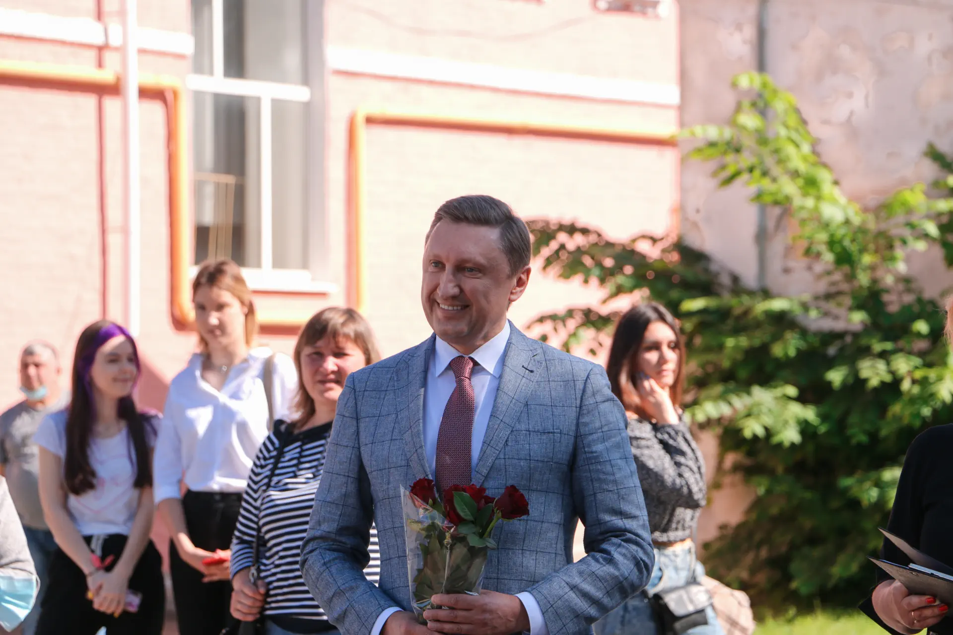 Ректор політехніки привітав полтавських школярів з закінченням навчального року