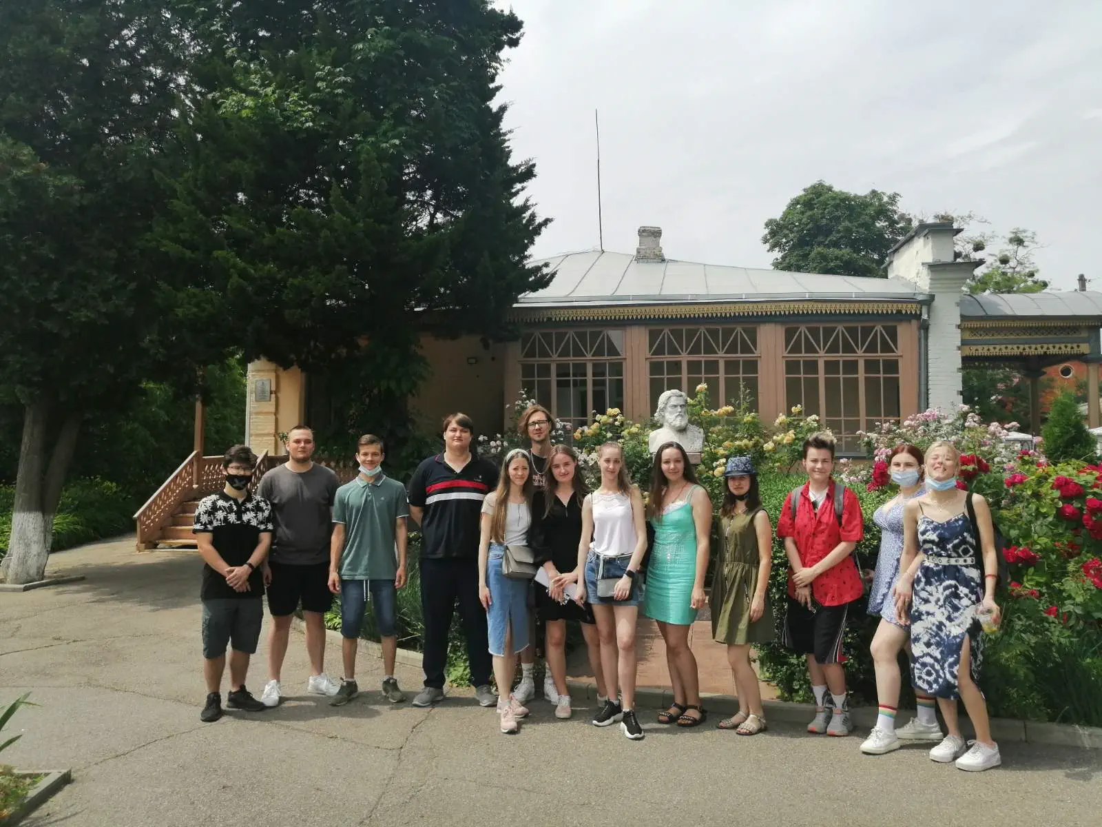 Студенти-перекладачі відвідали музей Короленка і зустрілись із сучасним літератором
