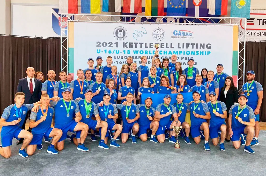 Магістранти-спортсмени перемогли на Кубку Європи з гирьового спорту