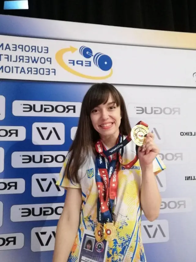 Студентка політехніки стала чемпіонкою Європи з пауерліфтингу