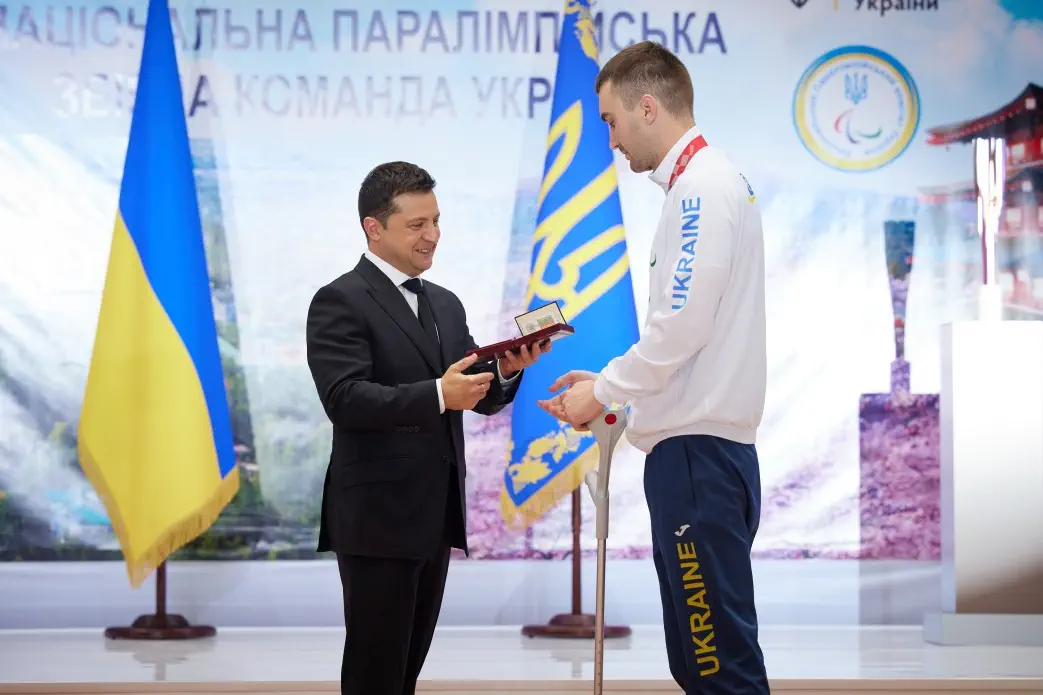 The President of Ukraine awards the orders of Paralympic champions – graduates and students of the Polytechnic