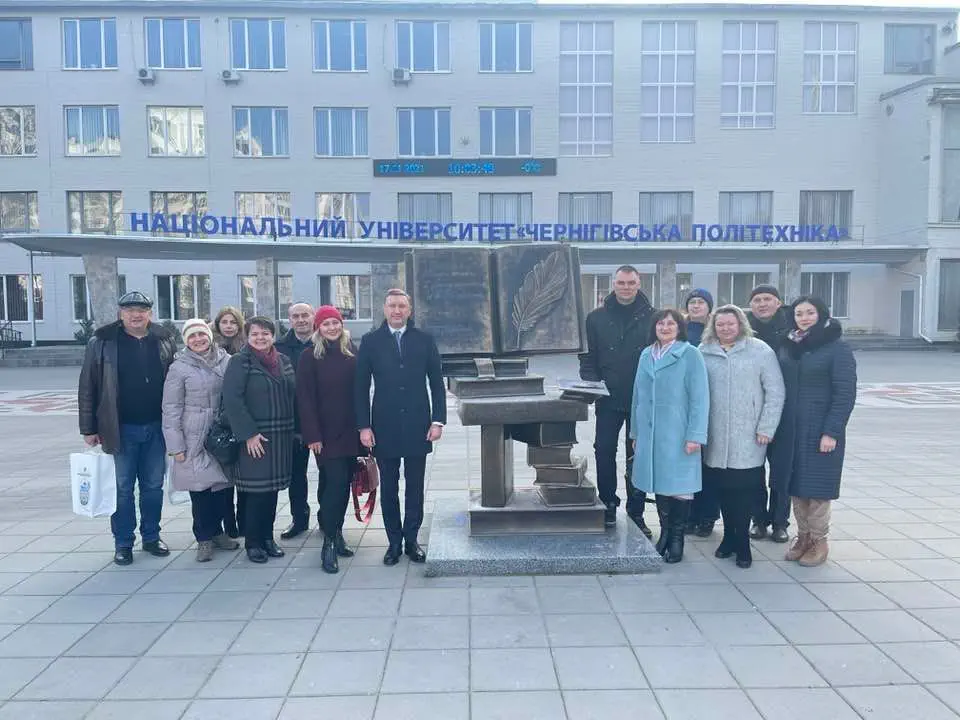 Delegation of scientists from Poltava Polytechnic visits Chernihiv Polytechnic 
