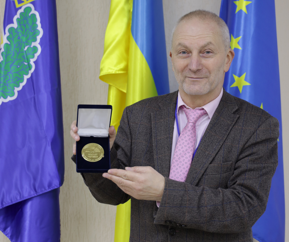 Scientist of Poltava Polytechnic becomes the Honorary Professor of Chernihiv Polytechnic