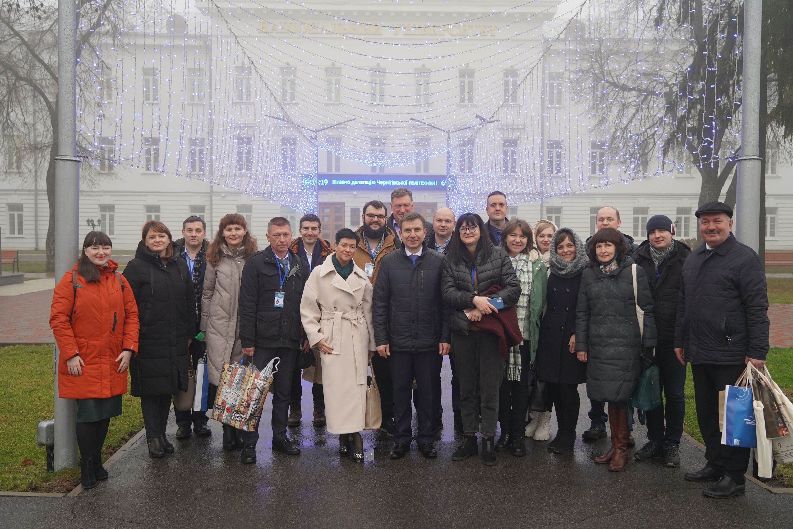 Delegation of scientists from the partner university under the program of internal academic mobility visits Poltava Polytechnic
