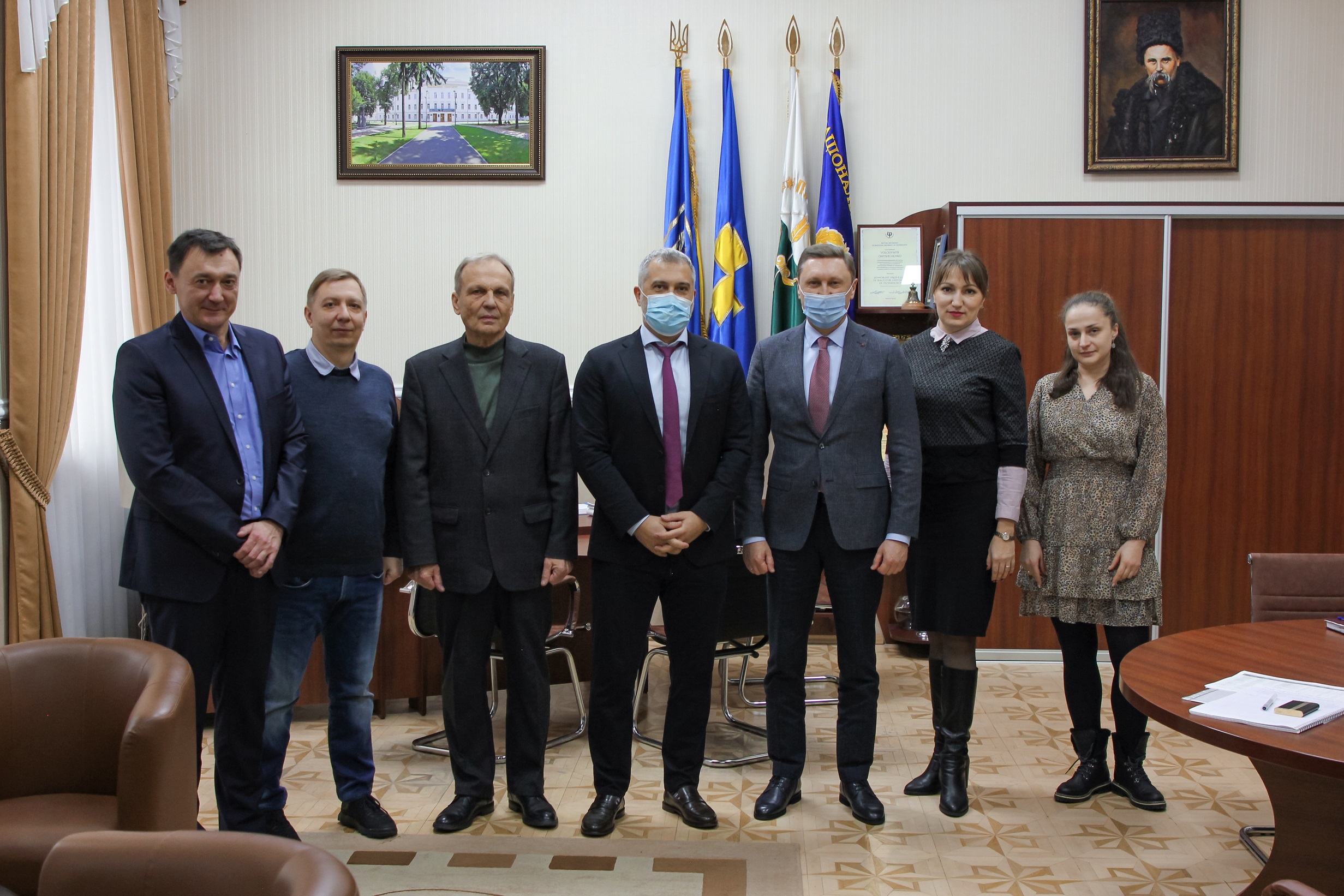 The delegation of representatives of the European Investment Bank visited the University