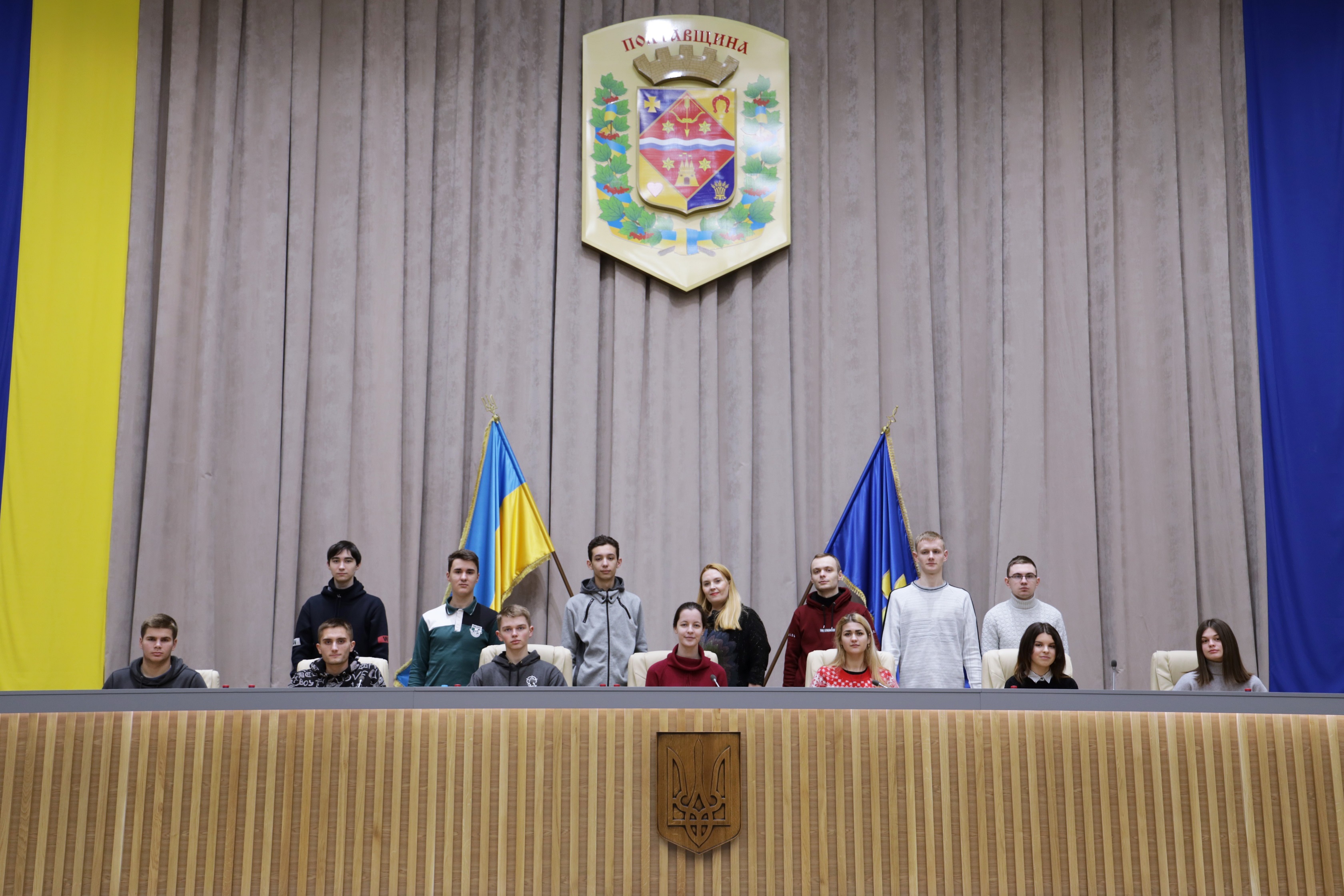 Government offices quest: Polytechnic students get acquainted with the work of the Poltava Regional Council