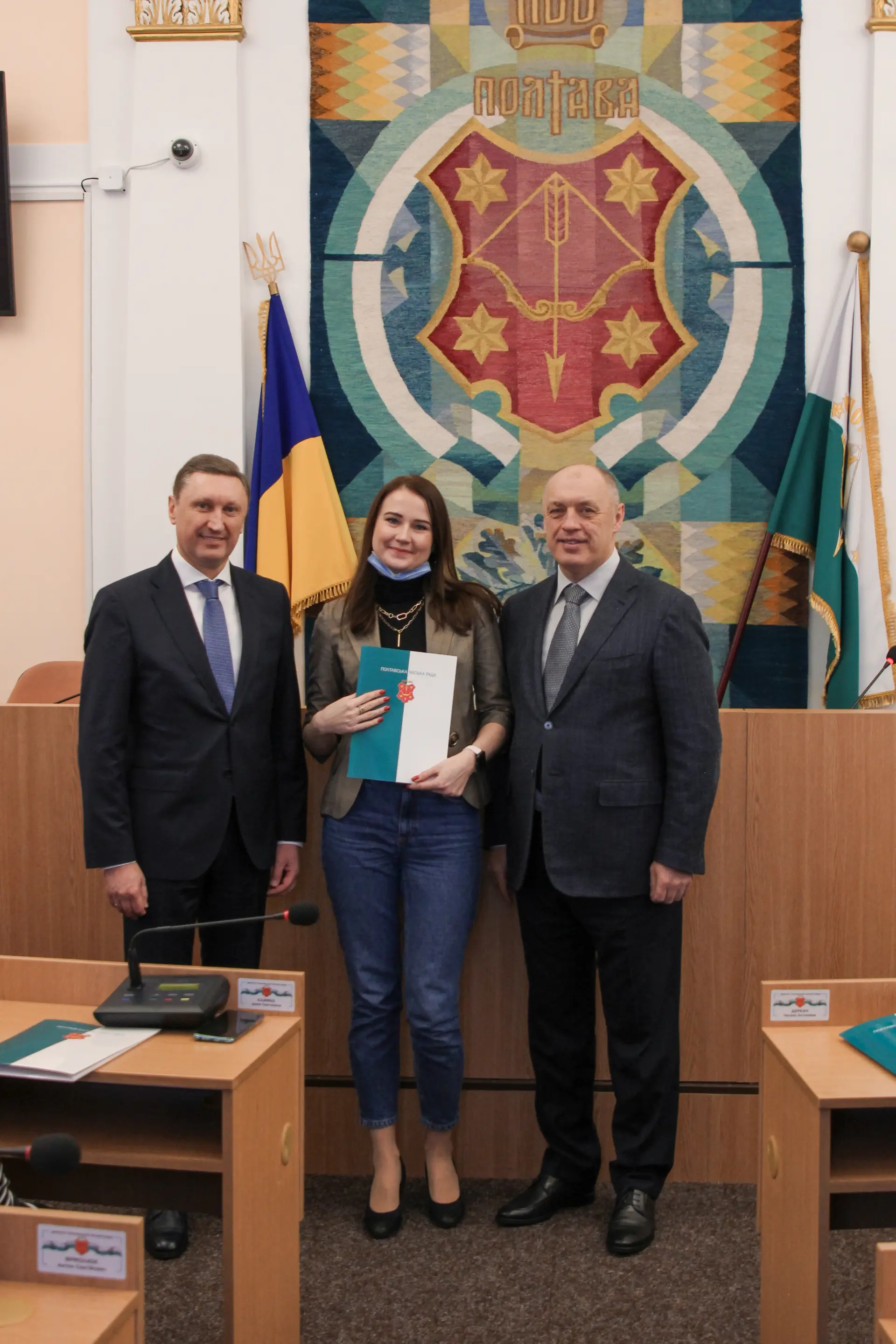 Employees of the Capital Construction Department of the Executive Committee of the Poltava City Council receive Certificates of Professional Development