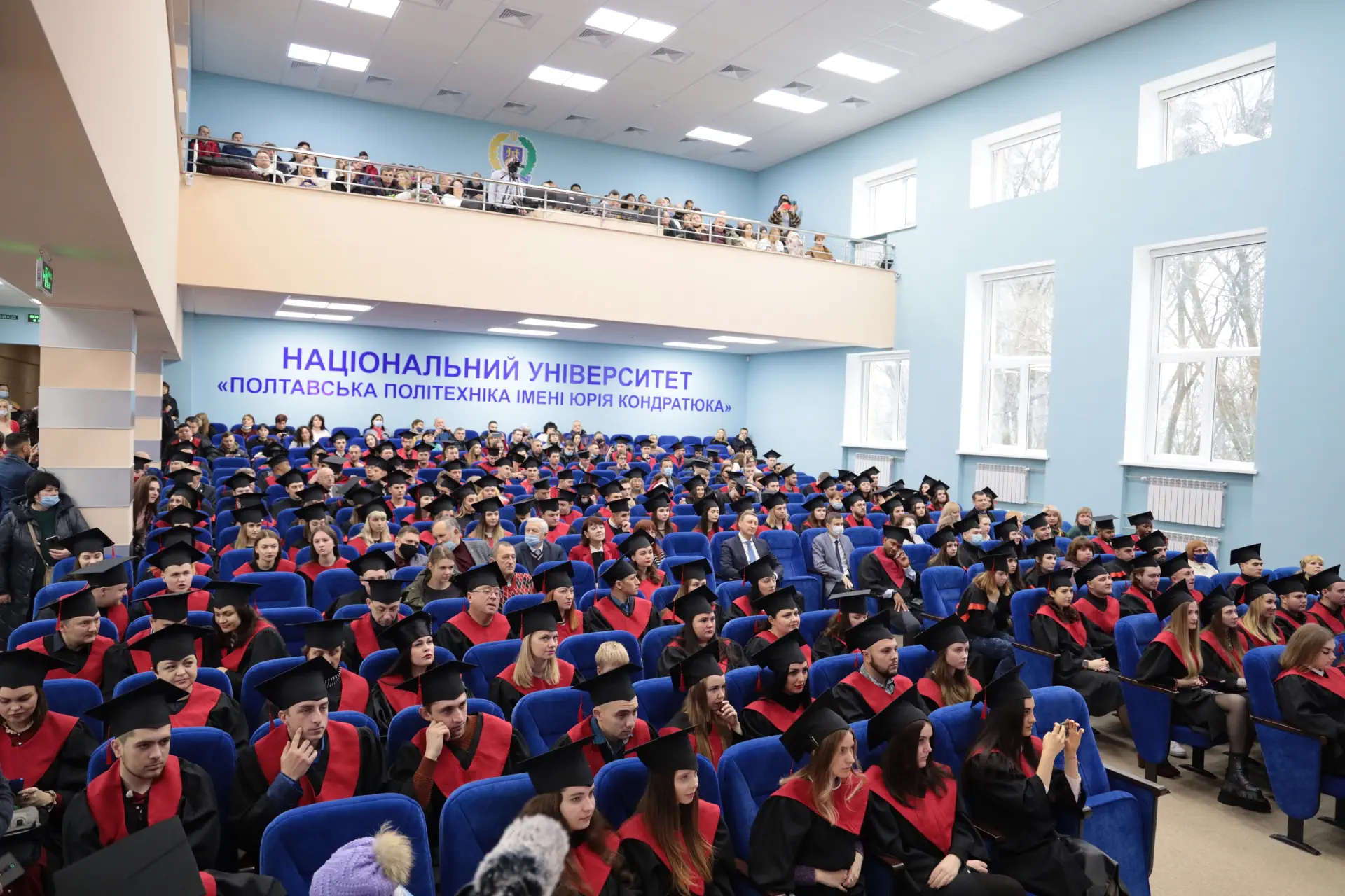 Graduated master’s students are presented diplomas and awards for special achievements
