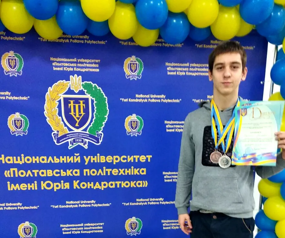 Студент виборов дві медалі на чемпіонаті України з плавання серед спортсменів з ураженнями опорно-рухового апарату