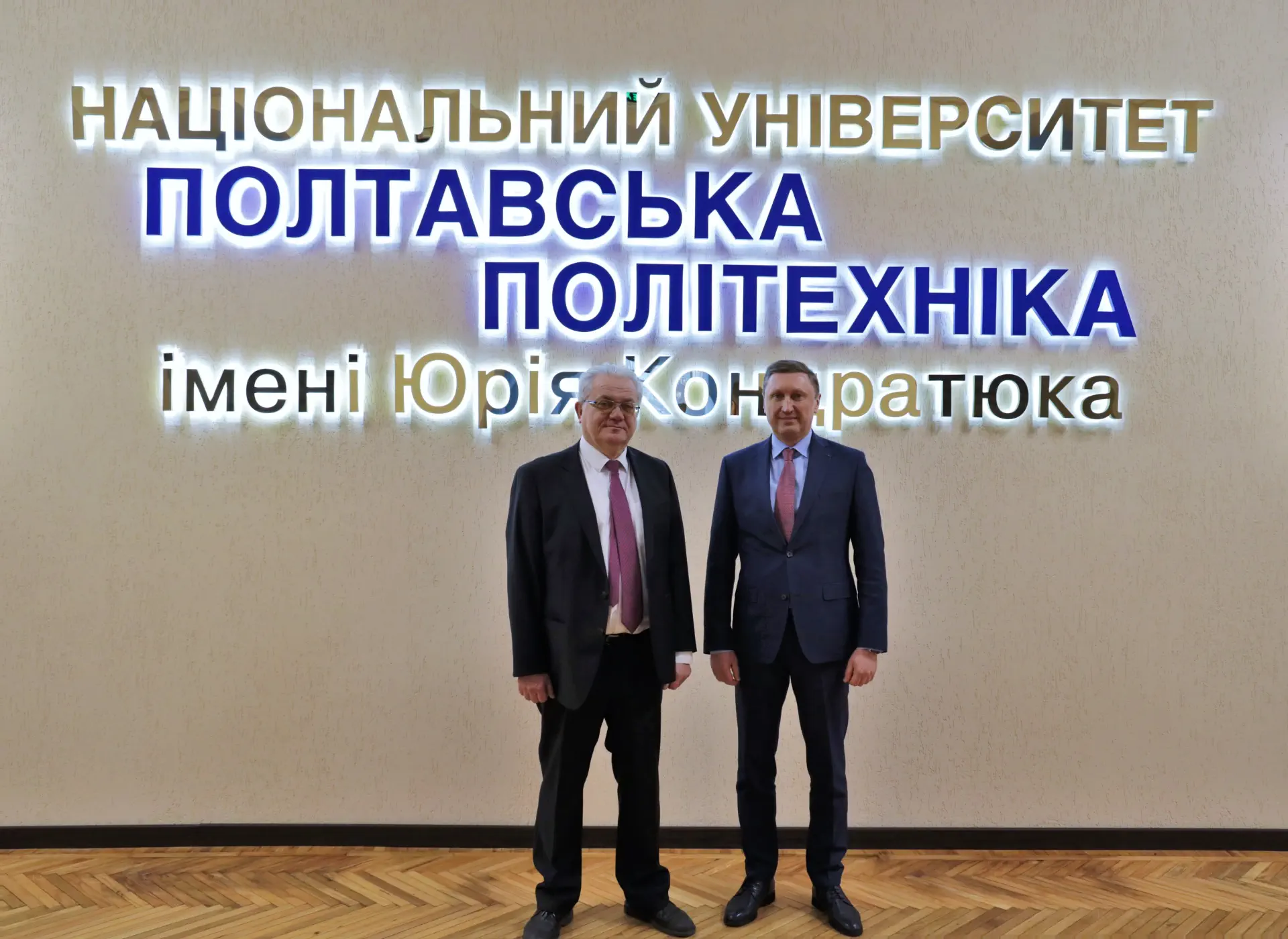 Rector of Cherkasy State Technological University visits Poltava Polytechnic