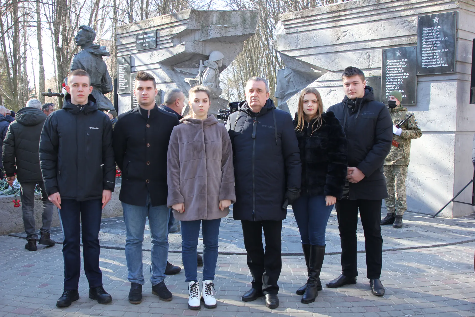 Polytechnic students honor the memory of participants in hostilities in other states