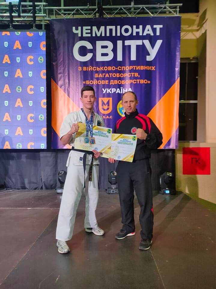 Faculty of Physical Culture and Sports student wins the title of Master of Sports of Ukraine in Military Pentathlon