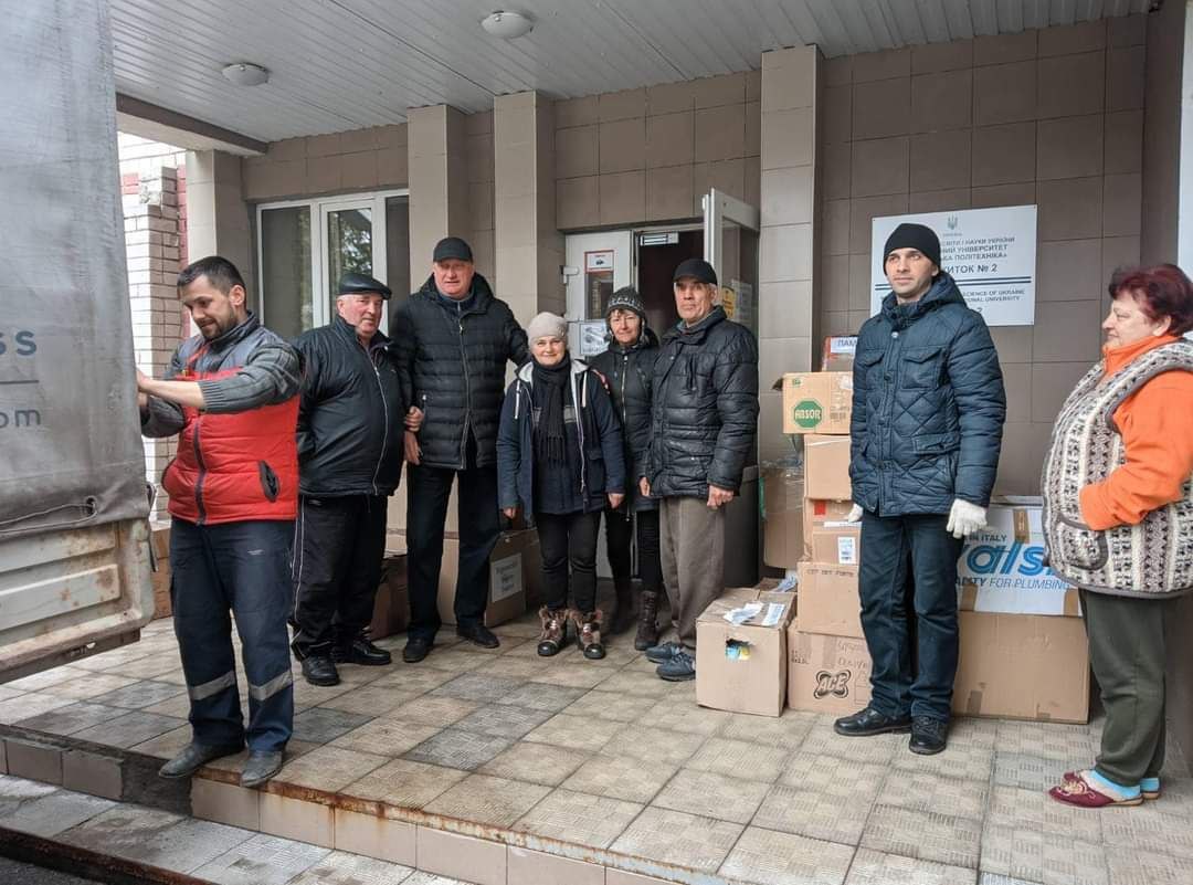 Полтавська політехніка надала гуманітарну допомогу Чернігівській політехніці