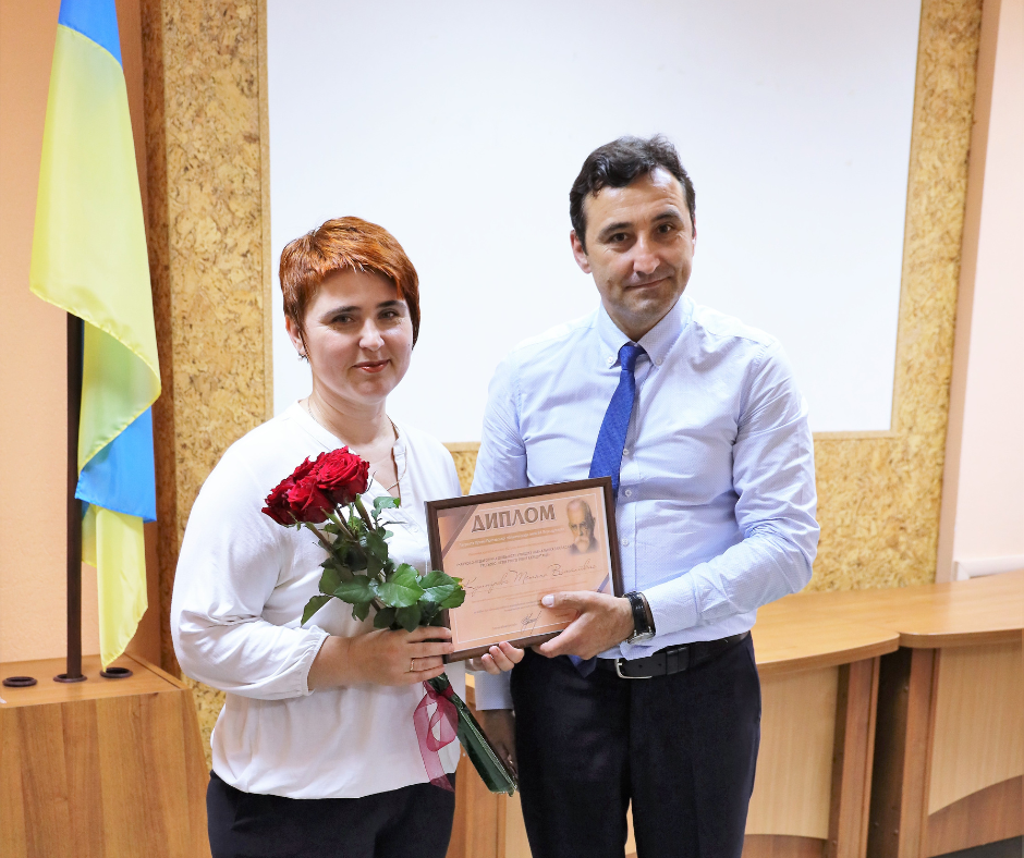 Професорка політехніки нагороджена дипломом лауреата Премії імені В.І. Вернадського