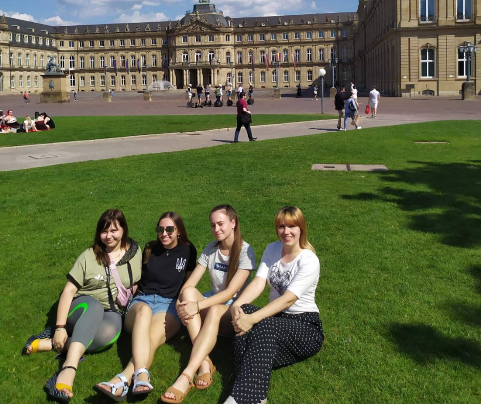 Студентки-філологи проходять інтенсивний мовний курс в Німеччині