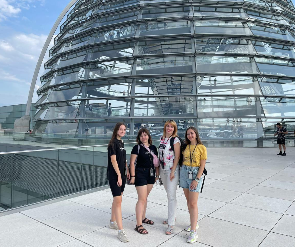 Three Polytechnic students complete a language intensive course in Germany