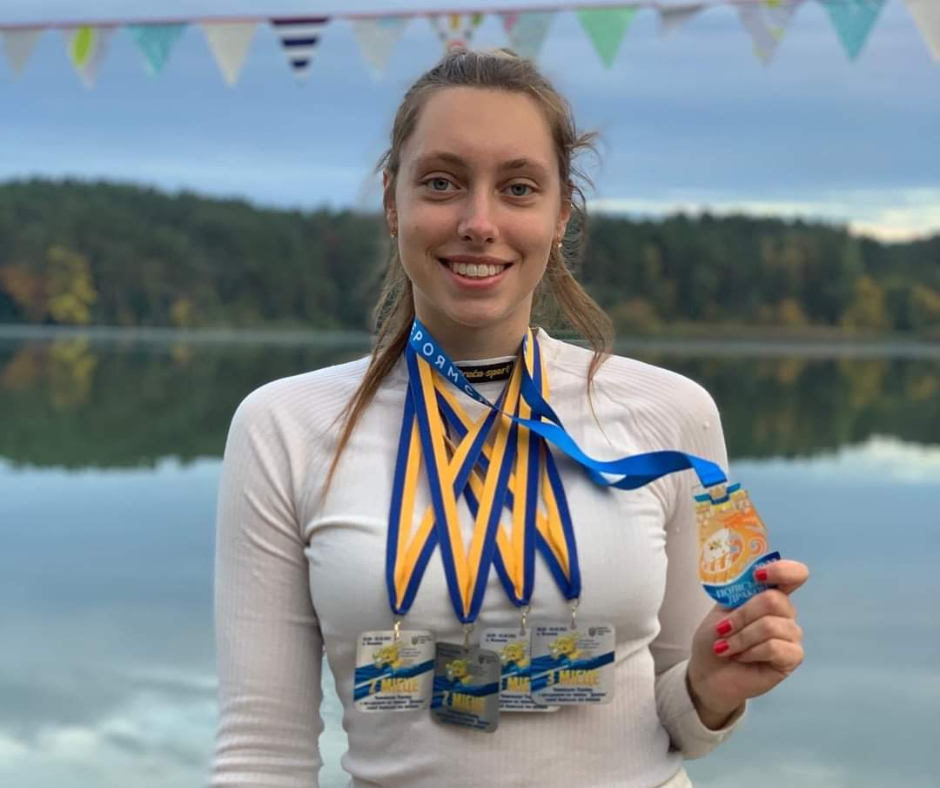 Student of the FPCS wins five medals of the Rowing Championships of Ukraine on the “Dragon” boats