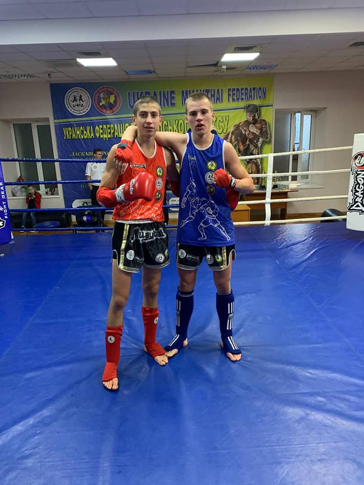 Student Mykhailo Serdiuk becomes the champion of Ukraine in Muay Thai boxing among youth