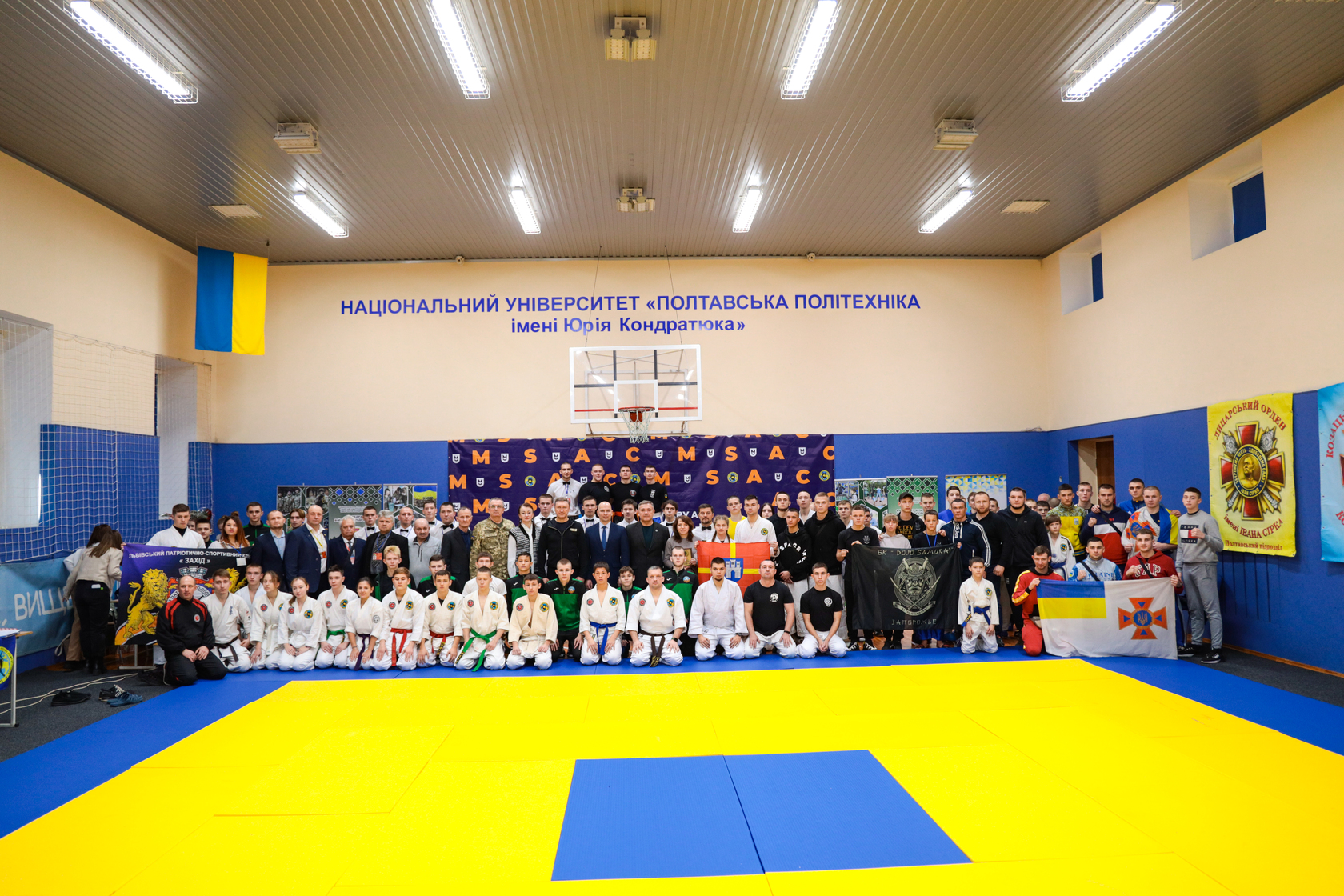 На базі політехніки відбувся Чемпіонат України з військово-спортивних багатоборств