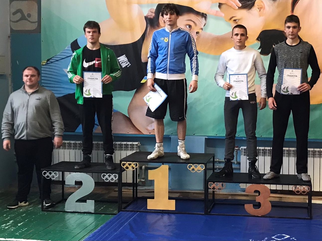 Polytechnic athlete wins the silver medal of the Poltava Region Championships in freestyle wrestling among cadets