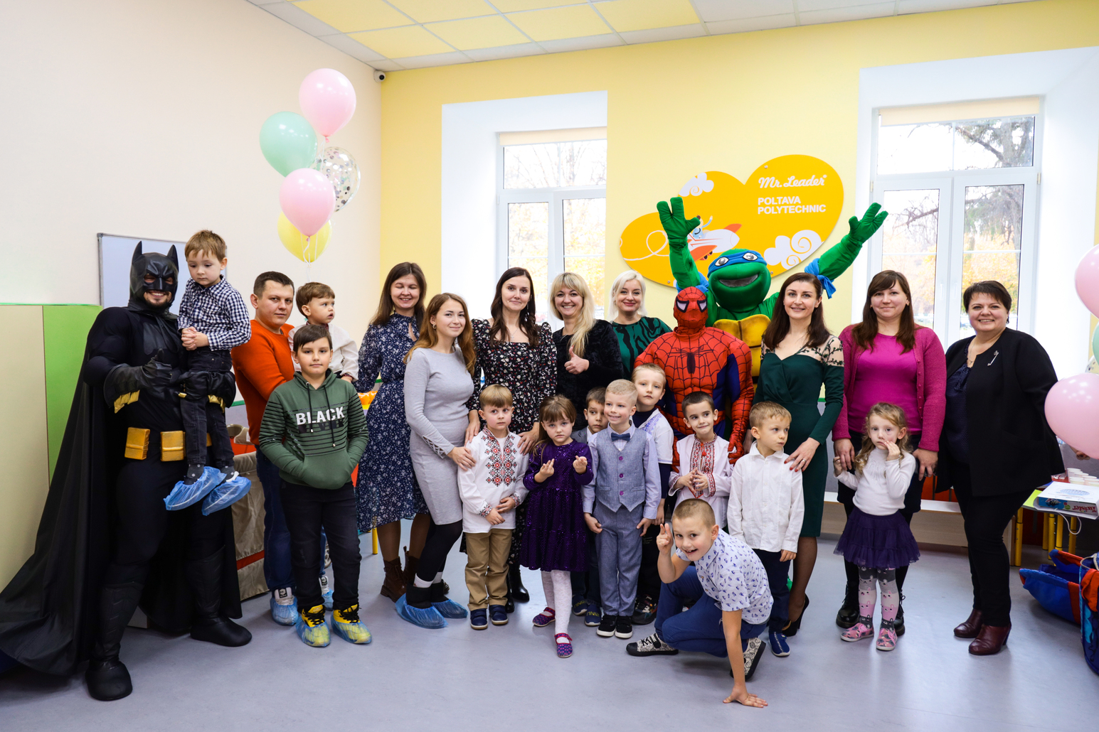 Центр освіти і піклування про дітей дошкільного віку Полтавської політехніки відзначив перший місяць роботи
