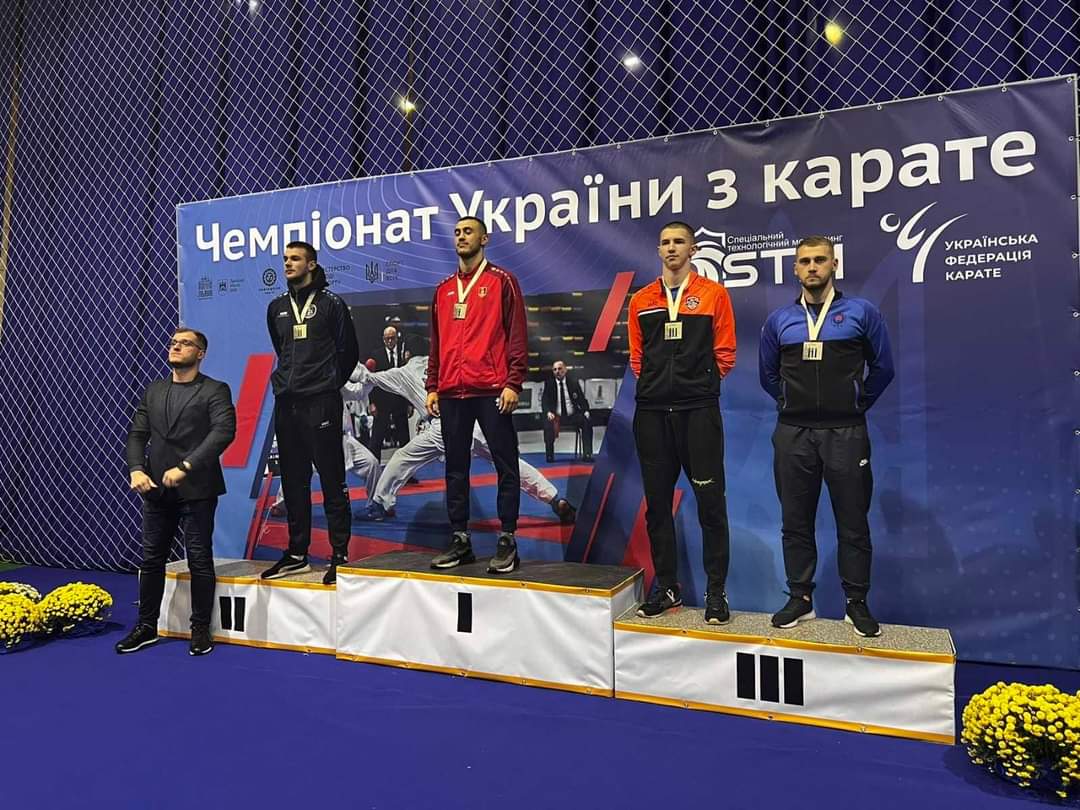 Polytechnic teacher wins the bronze medal of the Ukrainian Karate Championship among adults