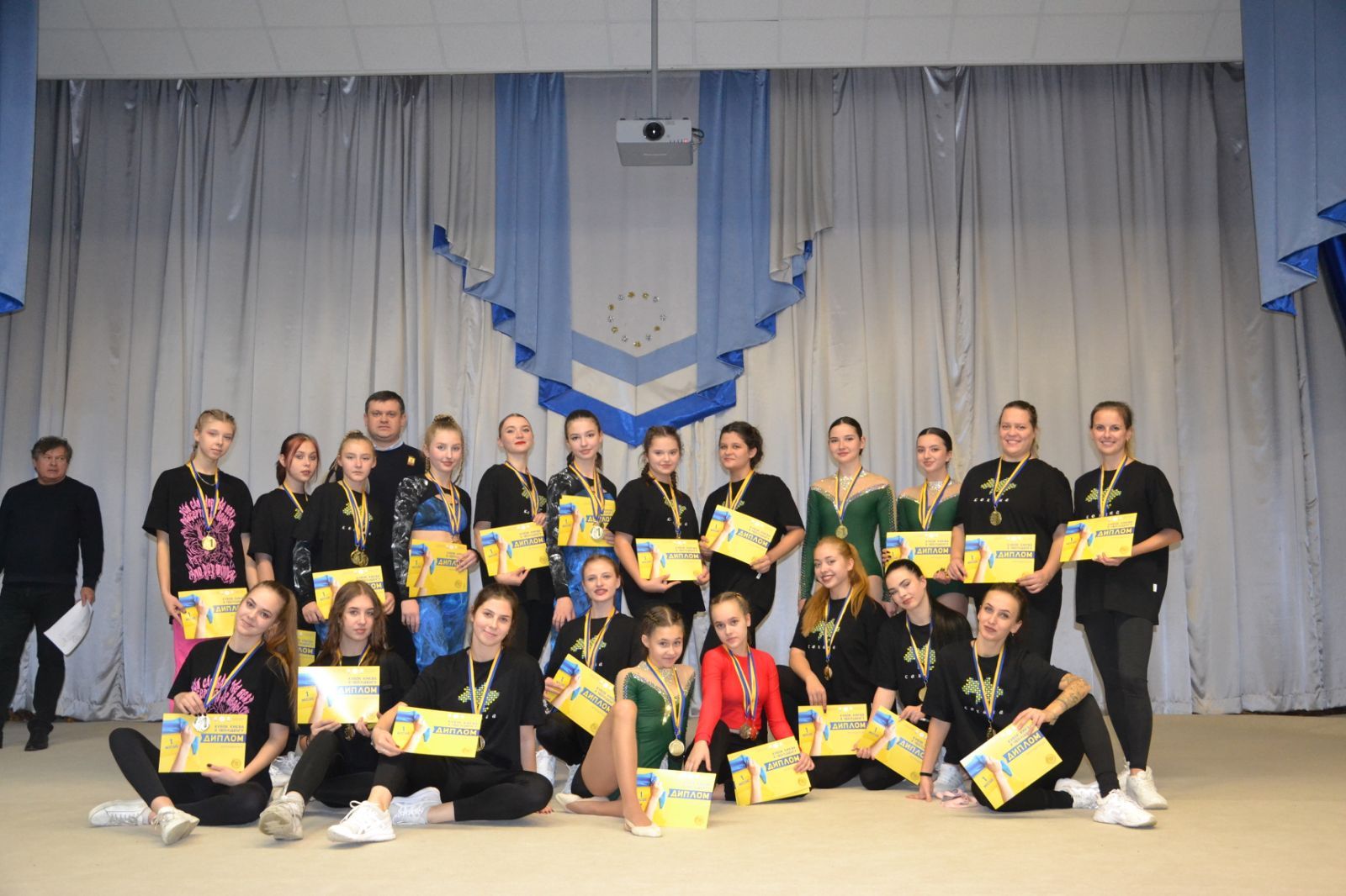 Polytechnic cheerleaders win gold and silver medals at the Kyiv Open Championships
