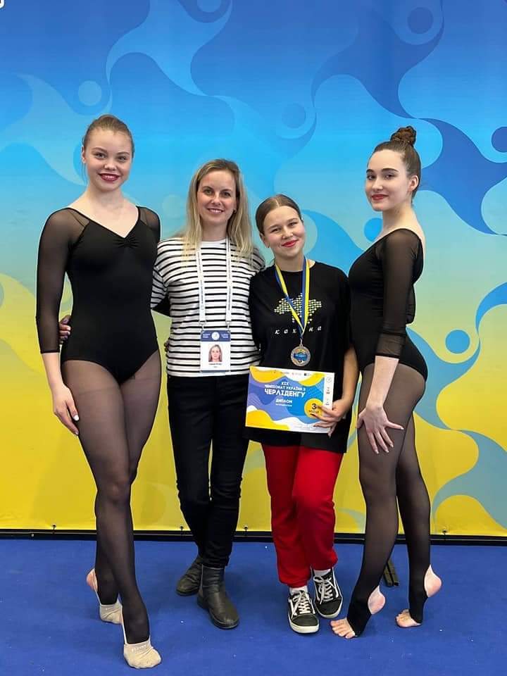 Polytechnic cheerleaders become gold medalists of the XIX Championship of Ukraine among adults, male and female juniors