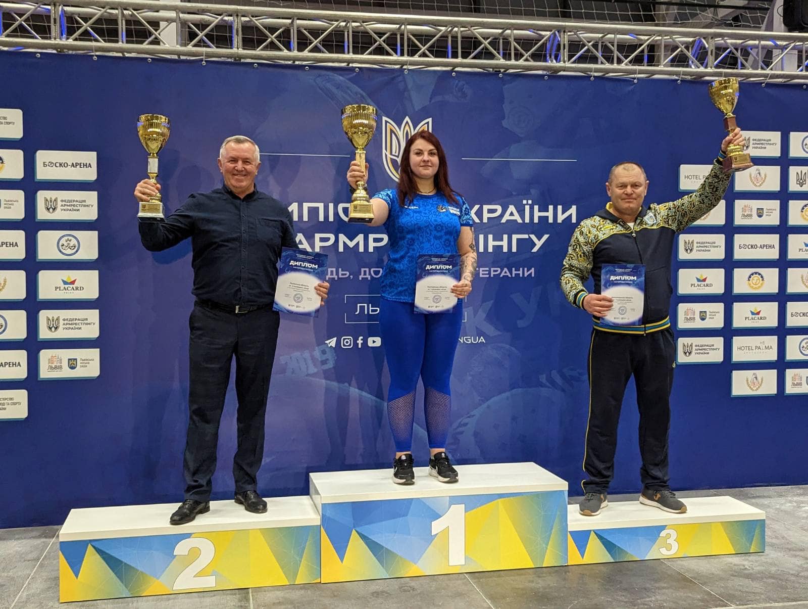 Студентка ФФКС Руслана Симоненко стала чотириразовою золотою призеркою Чемпіонату України з армреслінгу серед молоді, дорослих та ветеранів
