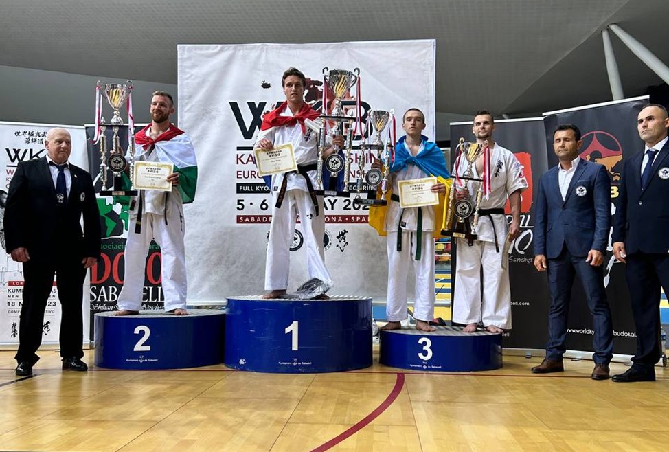 FPCS student Andrii Nazimov becomes a bronze medalist of the VI European Open Karate Kyokushin Championship among children, youth, juniors and adults
