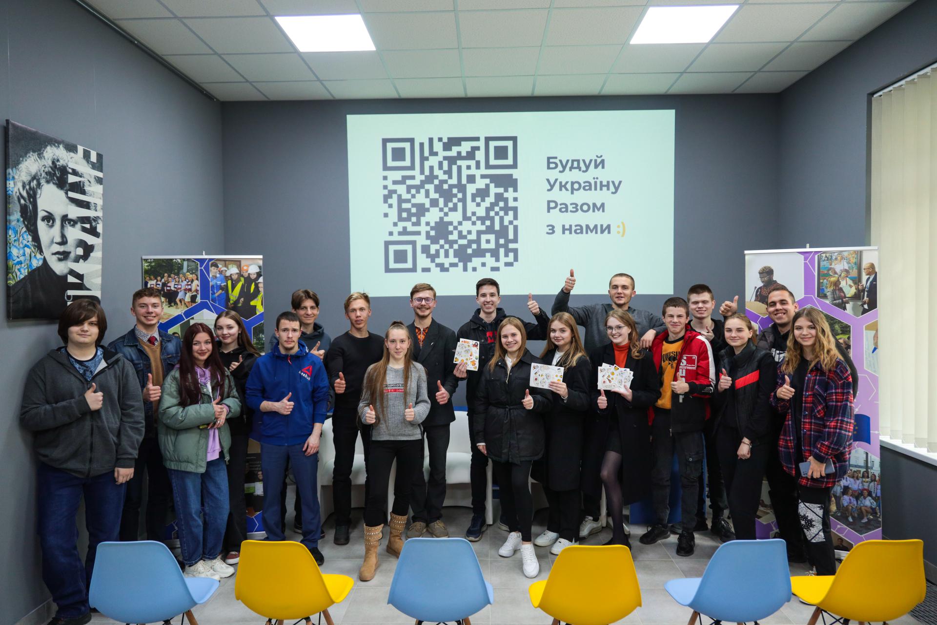 Студент-будівельник презентував молоді політехніки можливості волонтерського руху «Будуємо Україну Разом»