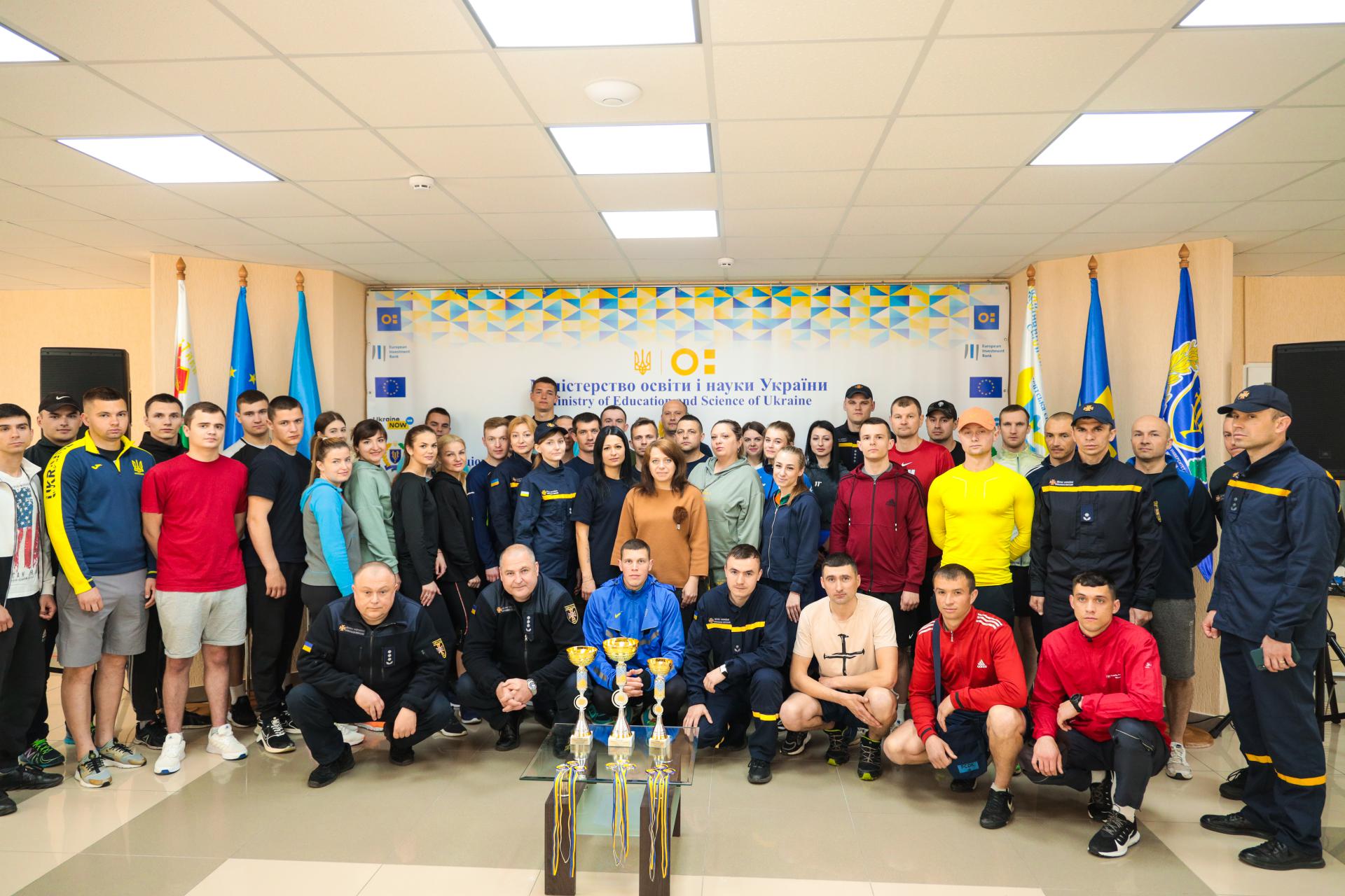 Рятувальники Полтавщини позмагалися за першість на Чемпіонаті Полтавської області з легкої атлетики серед працівників ДСНС України