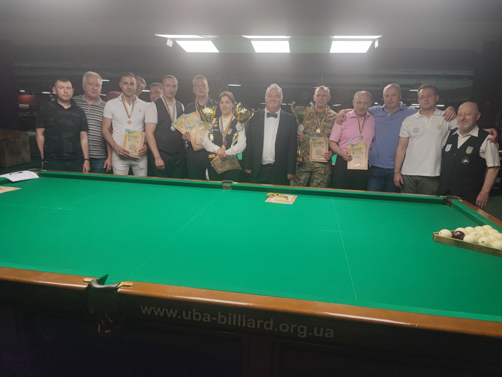Poltava Polytechnic team becomes the silver medallist of the Cup of Ukraine among scientific and pedagogical representatives of HEI in billiards “Free Pyramid”