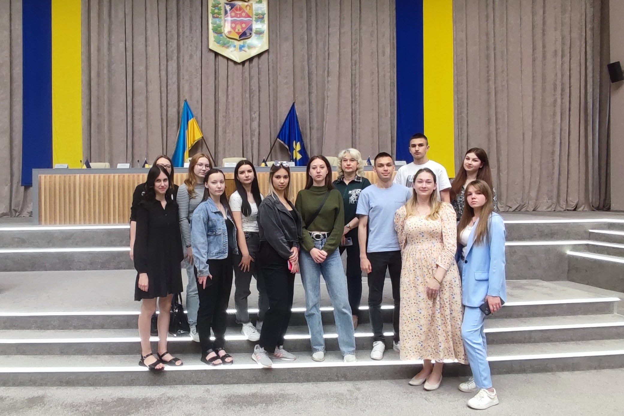 Future public managers get acquainted with the work of the Poltava Regional Council