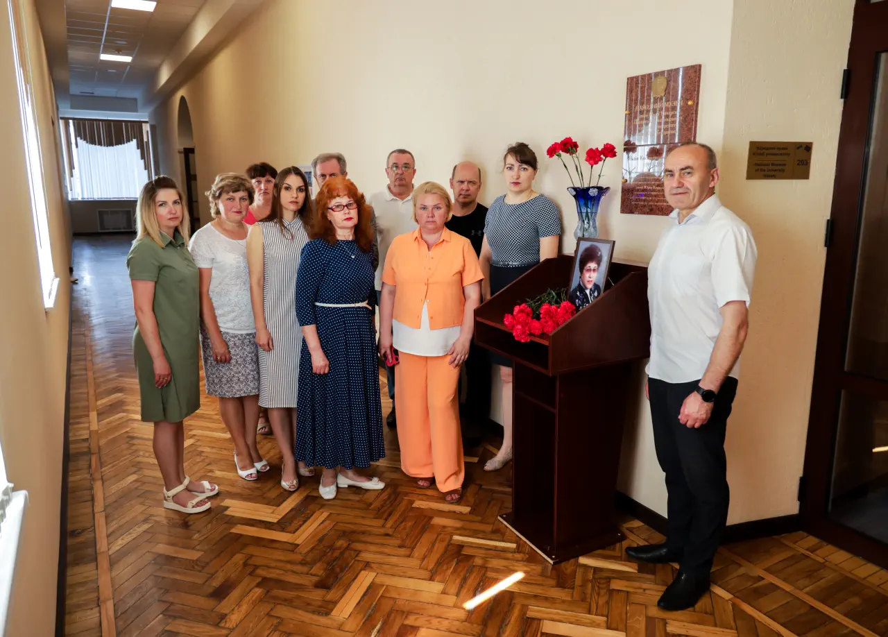 Memory of the scientist, curator of the People’s History Museum of the university, Nadiia Kocherha is honoured at the Poltava Polytechnic