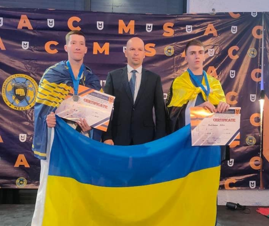 Студент ФФКС Нікіта Соловей став чемпіоном Європи з військово-спортивних багатоборств