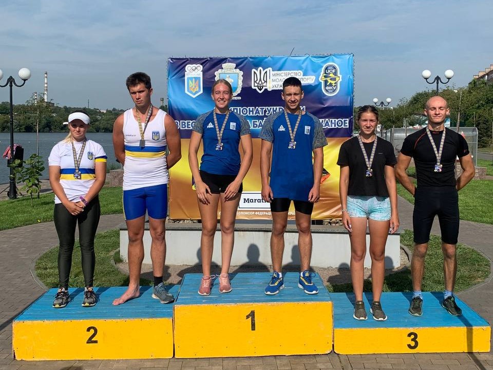 Спортсмени політехніки стали золотими та срібними  призерами Чемпіонату України з веслування на байдарках і каное