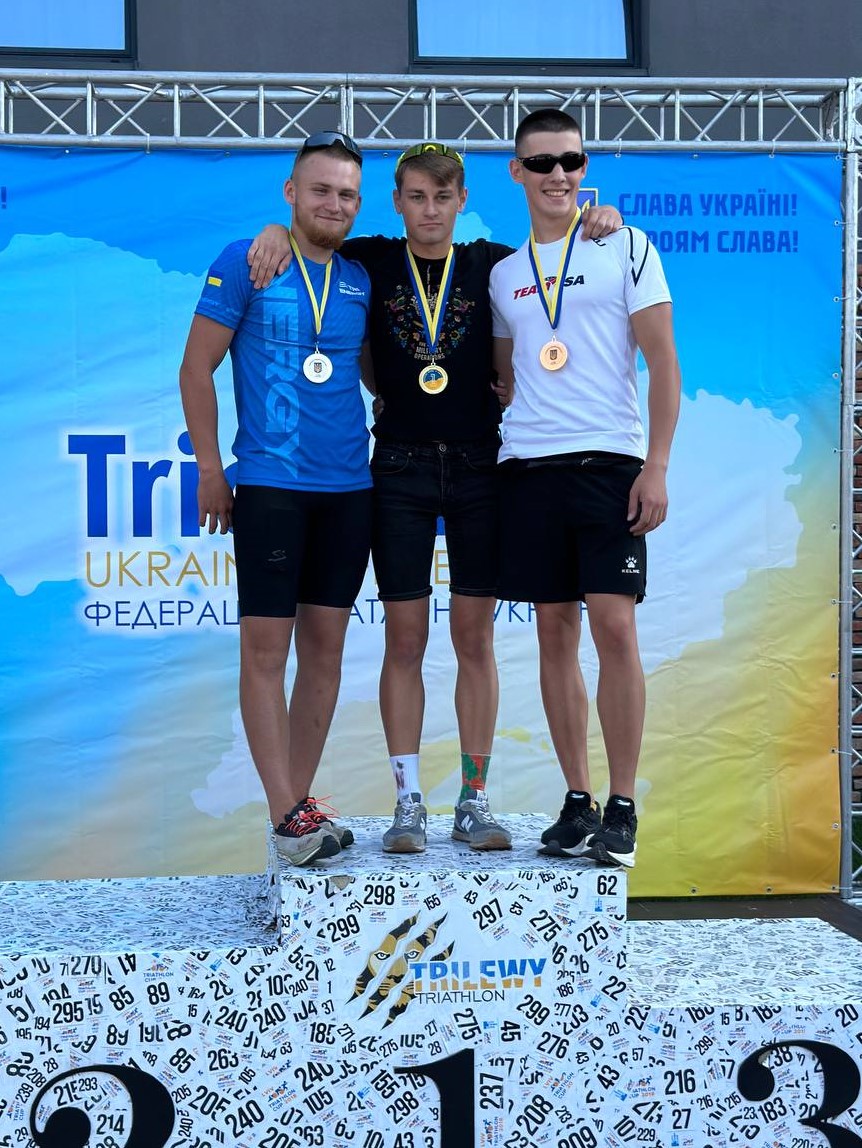 Другокурсник  ФФКС Єгор Мичко став срібним призером Чемпіонату України з триатлону серед молоді