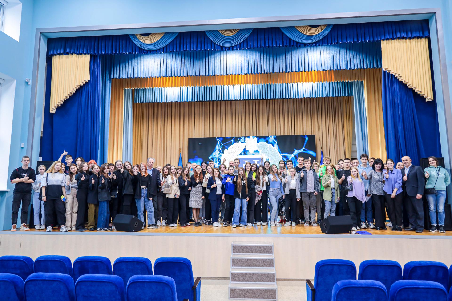 Future entrants learn about the advantages of studying at the Poltava Polytechnic