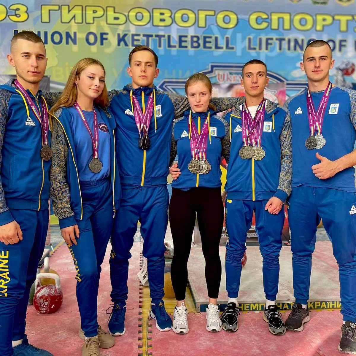 Спортсмени Полтавської політехніки стали золотими призерами Кубку України з гирьового спорту