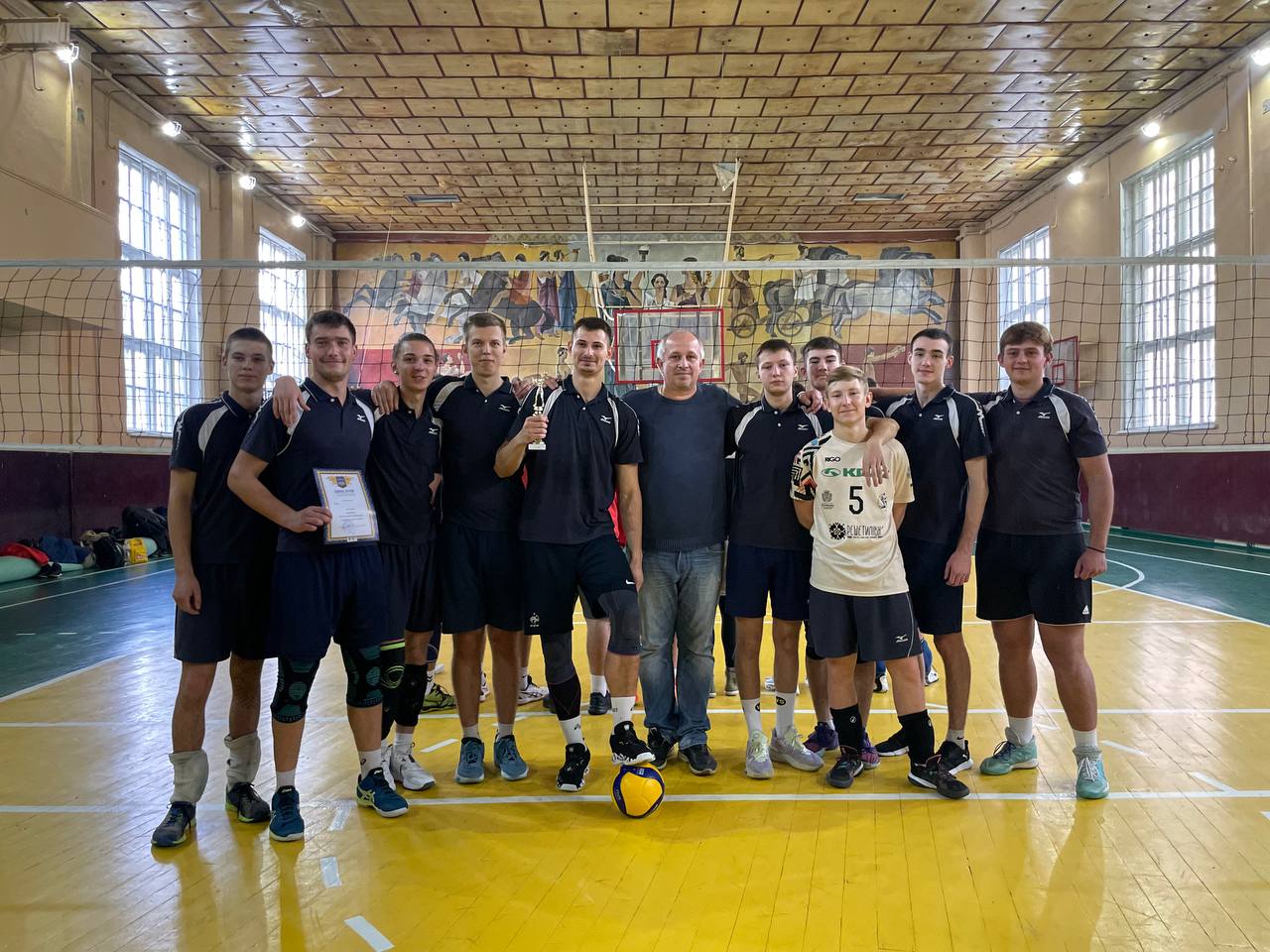 Команда політехніки виборола першість  XIX Універсіади Полтавщини з  волейболу серед чоловіків
