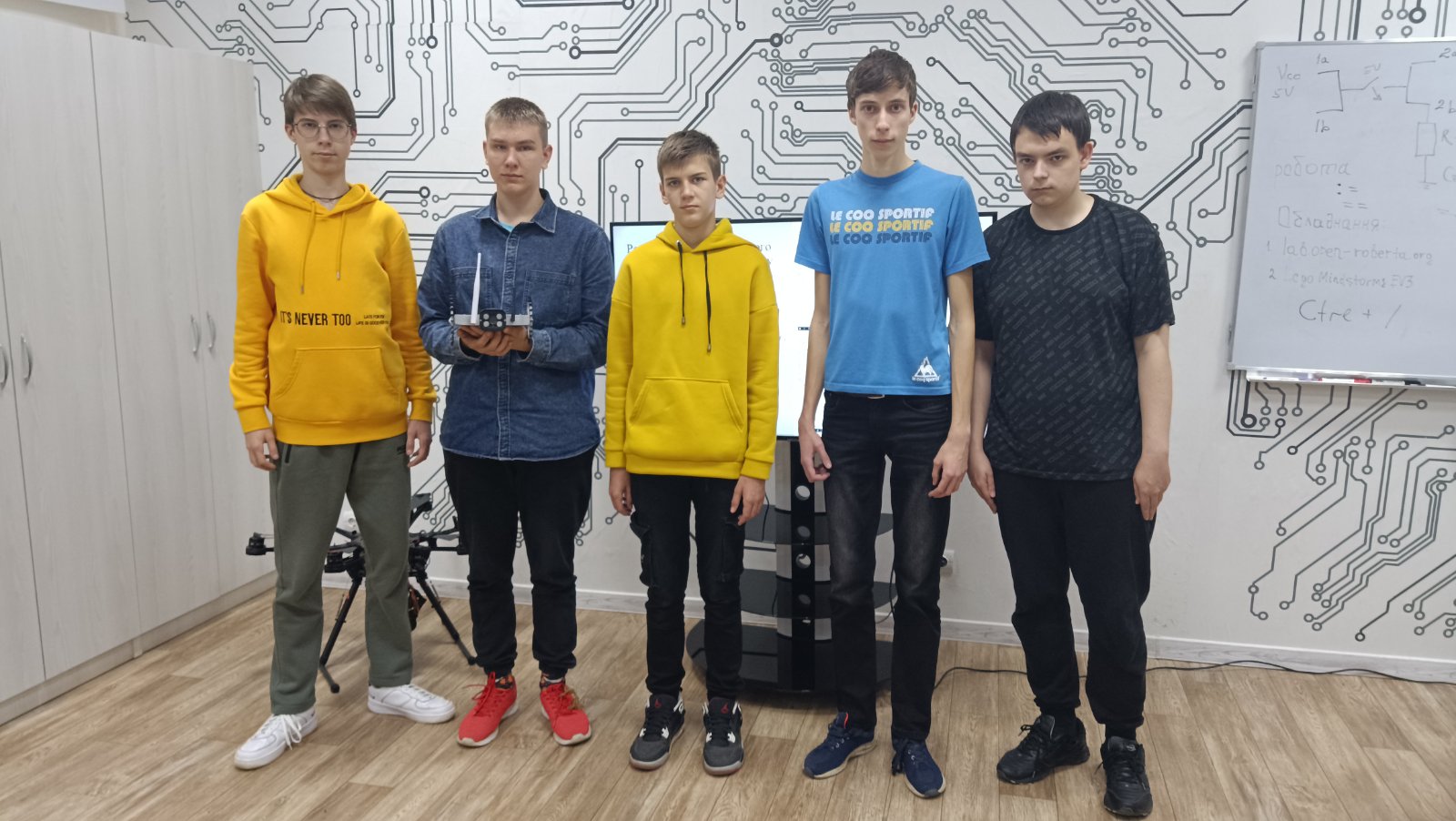 The team of the Poltava Polytechnic students’ club “Robotics” becomes the prize-winner of the 1st stage of the All-Ukrainian competition in robotics