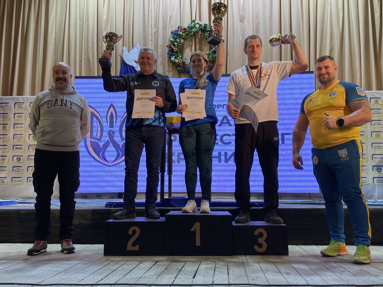 Polytechnic students win the Cup of Ukraine in arm wrestling